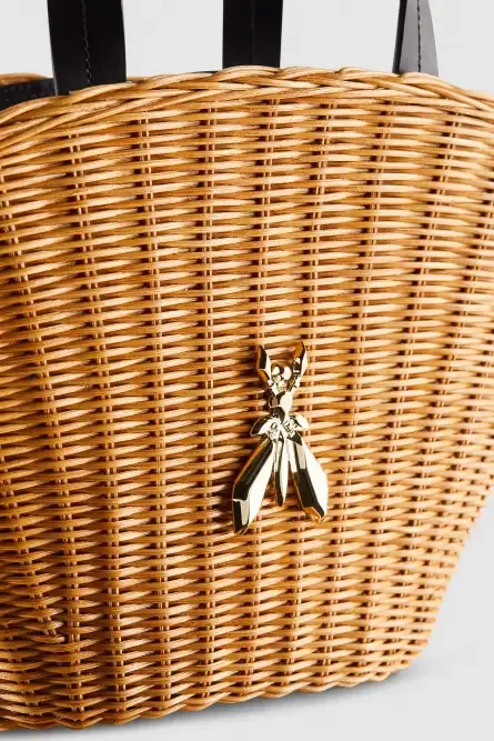 PATRIZIA PEPE Minimal City Bag in midollino grande - immagine 4