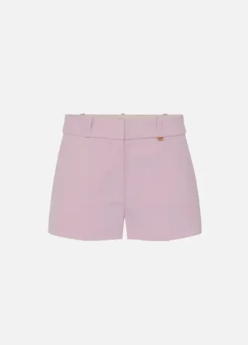 ELISABETTA FRANCHI SH00352E2 Shorts in fresco di lana leggera